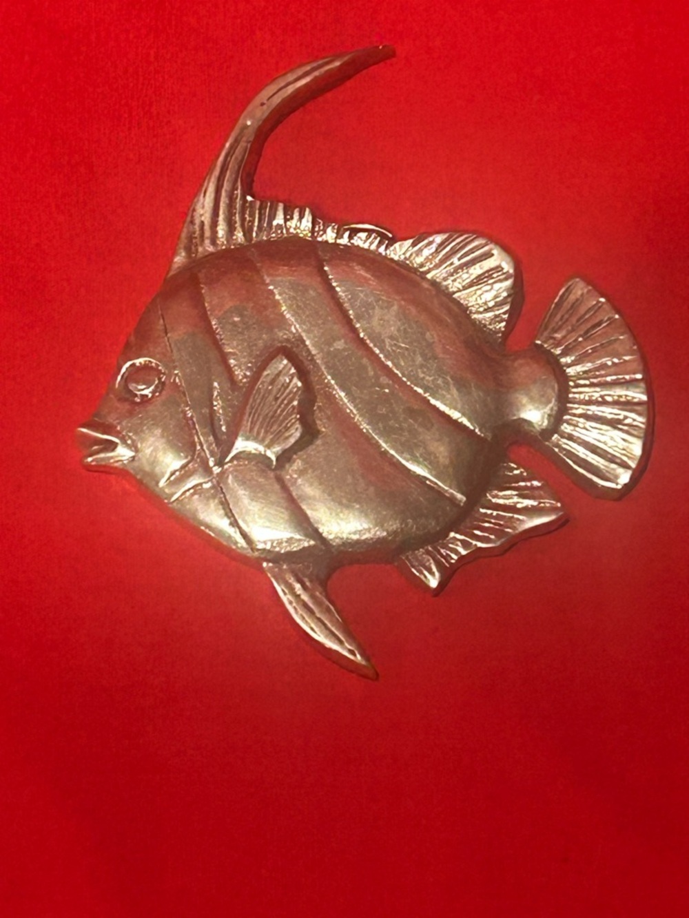 Vintage Bradd Fish Wall Accent - Decorative Coastal Wall Art
